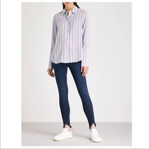 Frame Dark Denim Size 29 with frayed bottoms